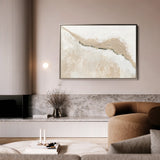Abstract 111 Canvas Art 18" x 24" / 45 x 60 cm / Black
