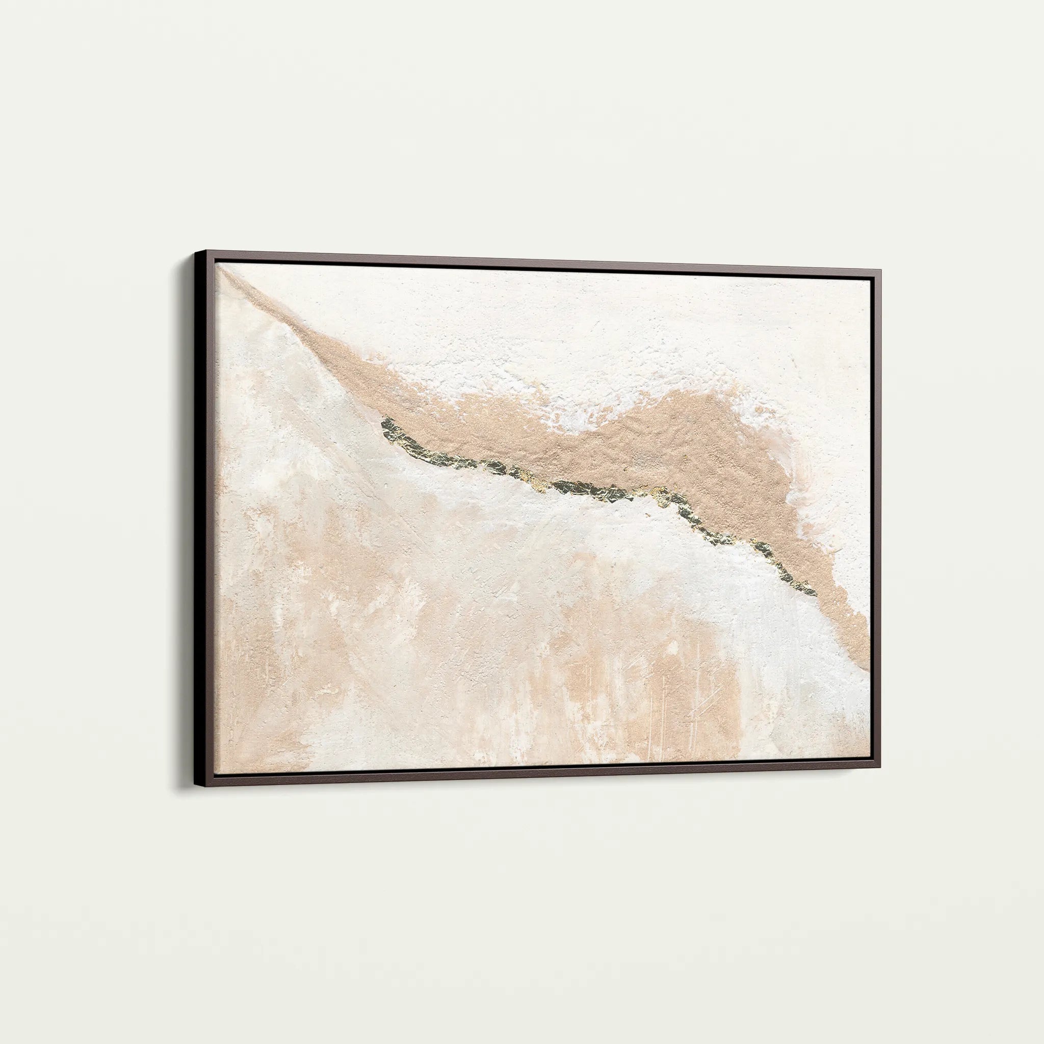 Abstract 111 Canvas Art 18" x 24" / 45 x 60 cm / Black