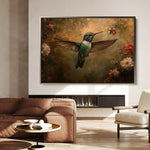 Animals 111 Canvas Art 60 x 40 cm / Black