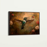 Animals 111 Canvas Art 60 x 40 cm / Black