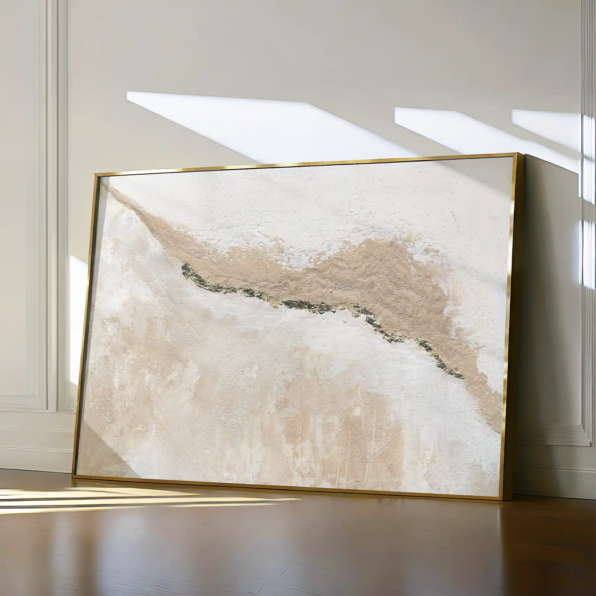 Abstract 111 Canvas Art 60 x 40 cm / Black