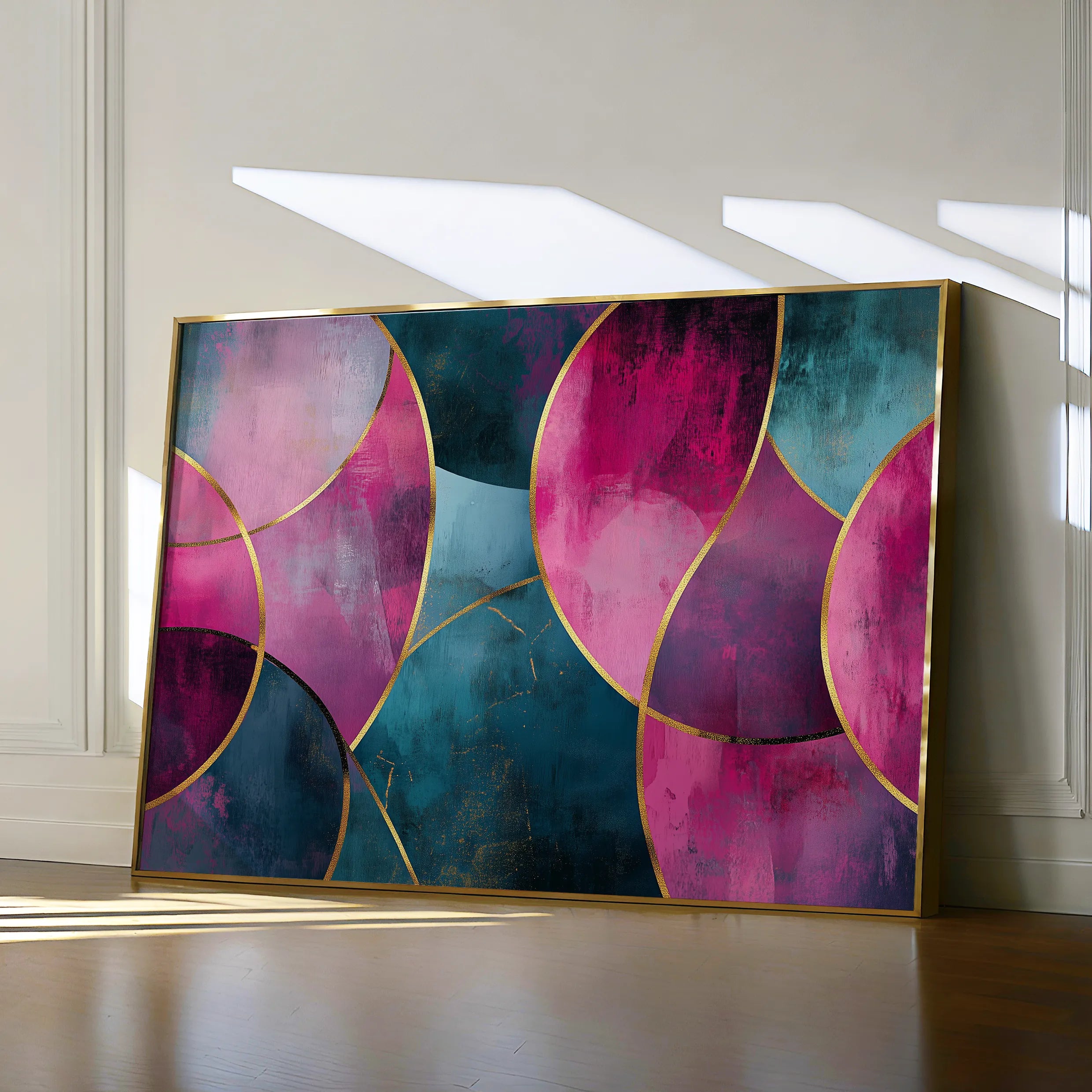 Boho 111 Canvas Art 18" x 24" / 45 x 60 cm / Black