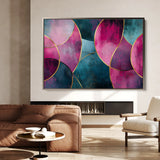 Boho 111 Canvas Art 18" x 24" / 45 x 60 cm / Black