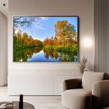Landscape 111 Canvas Art 18" x 24" / 45 x 60 cm / Black