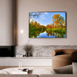 Landscape 111 Canvas Art 18" x 24" / 45 x 60 cm / Black