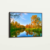 Landscape 111 Canvas Art 18" x 24" / 45 x 60 cm / Black