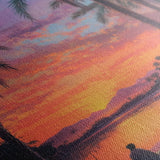 Orientalist 111 Canvas Art 18" x 24" / 45 x 60 cm / Black