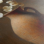 Floral 1112 Canvas Art 18" x 24" / 45 x 60 cm / Black