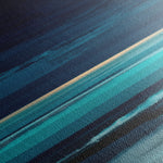 Abstract 1117 Canvas Art 16" x 16" / 40 x 40 cm / Black