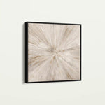 Abstract 1118 Canvas Art 60 x 60 cm / Black