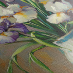 Floral 1118 Canvas Art 18" x 24" / 45 x 60 cm / Black