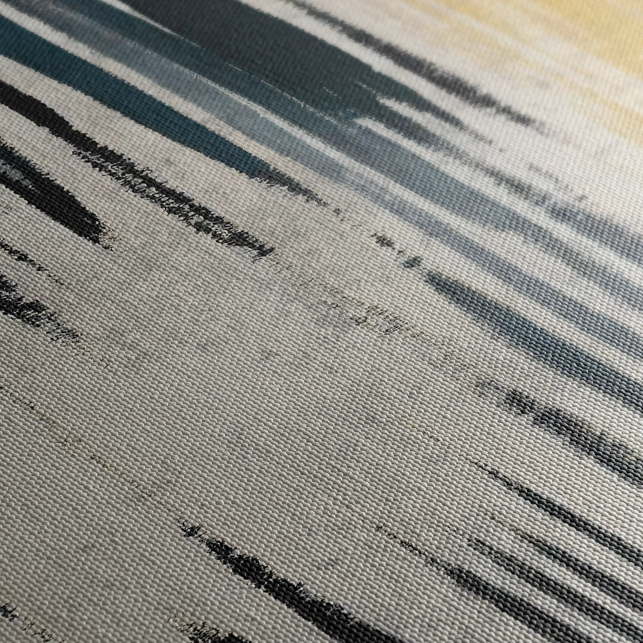 Abstract 112 Canvas Art 18" x 24" / 45 x 60 cm / Black
