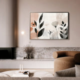 Boho 112 Canvas Art 18" x 24" / 45 x 60 cm / Black