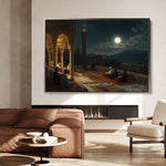 Orientalist 112 Canvas Art 18" x 24" / 45 x 60 cm / Black