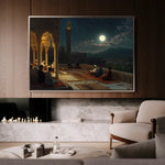 Orientalist 112 Canvas Art 18" x 24" / 45 x 60 cm / Black