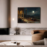 Orientalist 112 Canvas Art 18" x 24" / 45 x 60 cm / Black