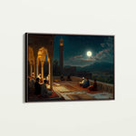 Orientalist 112 Canvas Art 18" x 24" / 45 x 60 cm / Black