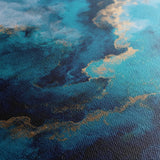 Abstract 1120 Canvas Art 16" x 16" / 40 x 40 cm / Black