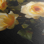 Floral 1120 Canvas Art 18" x 24" / 45 x 60 cm / Black
