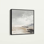 Abstract 1121 Canvas Art 60 x 60 cm / Black