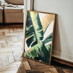 Floral 1121 Canvas Art 18" x 24" / 45 x 60 cm / Black