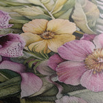 Floral 1122 Canvas Art 18" x 24" / 45 x 60 cm / Black