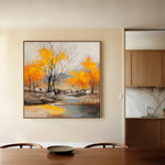 Abstract 1124 Canvas Art 16" x 16" / 40 x 40 cm / Black