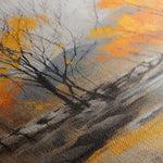 Abstract 1124 Canvas Art 60 x 60 cm / Black