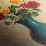 Floral 1125 Canvas Art 60 x 40 cm / Black