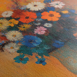 Floral 1126 Canvas Art 18" x 24" / 45 x 60 cm / Black
