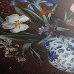 Floral 1127 Canvas Art 18" x 24" / 45 x 60 cm / Black