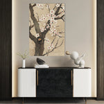 Floral 1128 Canvas Art 18" x 24" / 45 x 60 cm / Black