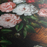 Floral 1129 Canvas Art 18" x 24" / 45 x 60 cm / Black