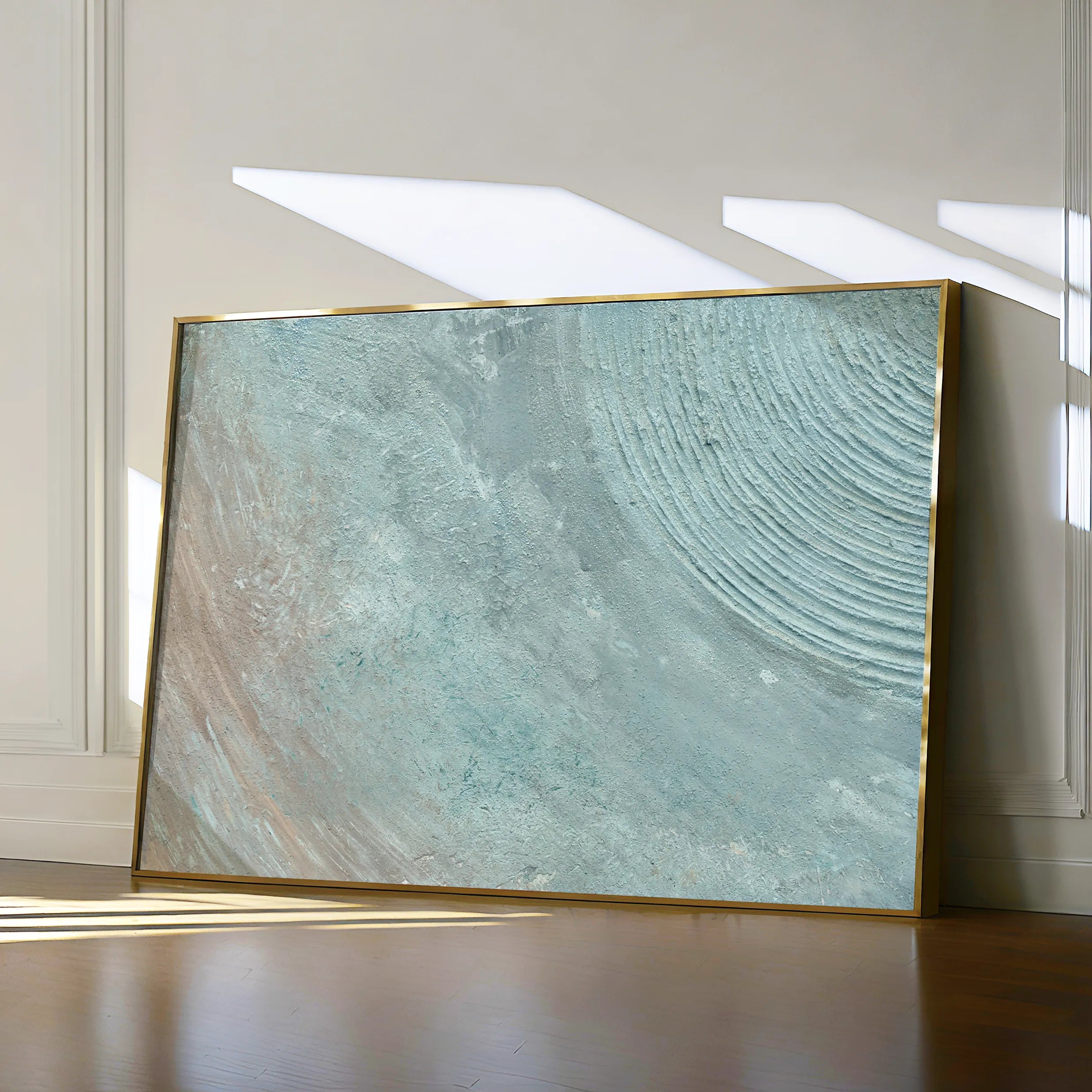 Abstract 113 Canvas Art 18" x 24" / 45 x 60 cm / Black