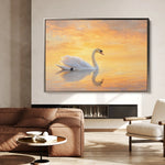 Animals 113 Canvas Art 18" x 24" / 45 x 60 cm / Black