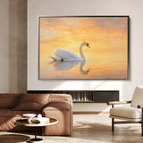 Animals 113 Canvas Art 18" x 24" / 45 x 60 cm / Black