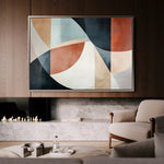 Boho 113 Canvas Art 18" x 24" / 45 x 60 cm / Black