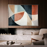 Boho 113 Canvas Art 18" x 24" / 45 x 60 cm / Black