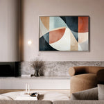 Boho 113 Canvas Art 18" x 24" / 45 x 60 cm / Black