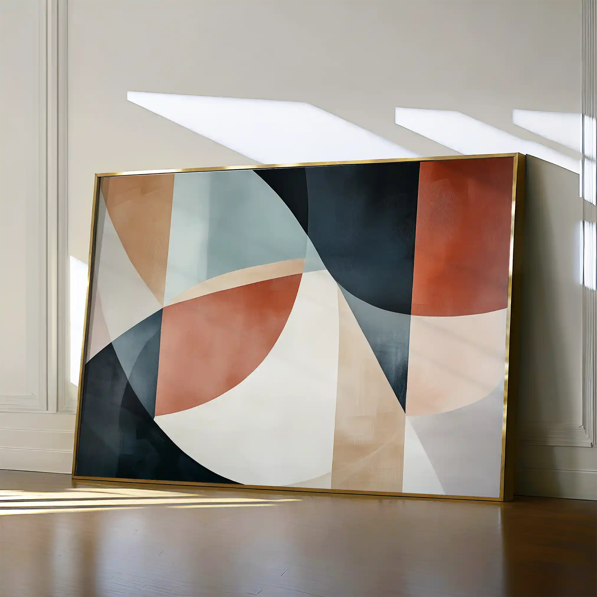 Boho 113 Canvas Art 60 x 40 cm / Black