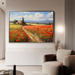 Landscape 113 Canvas Art 18" x 24" / 45 x 60 cm / Black