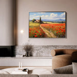 Landscape 113 Canvas Art 18" x 24" / 45 x 60 cm / Black