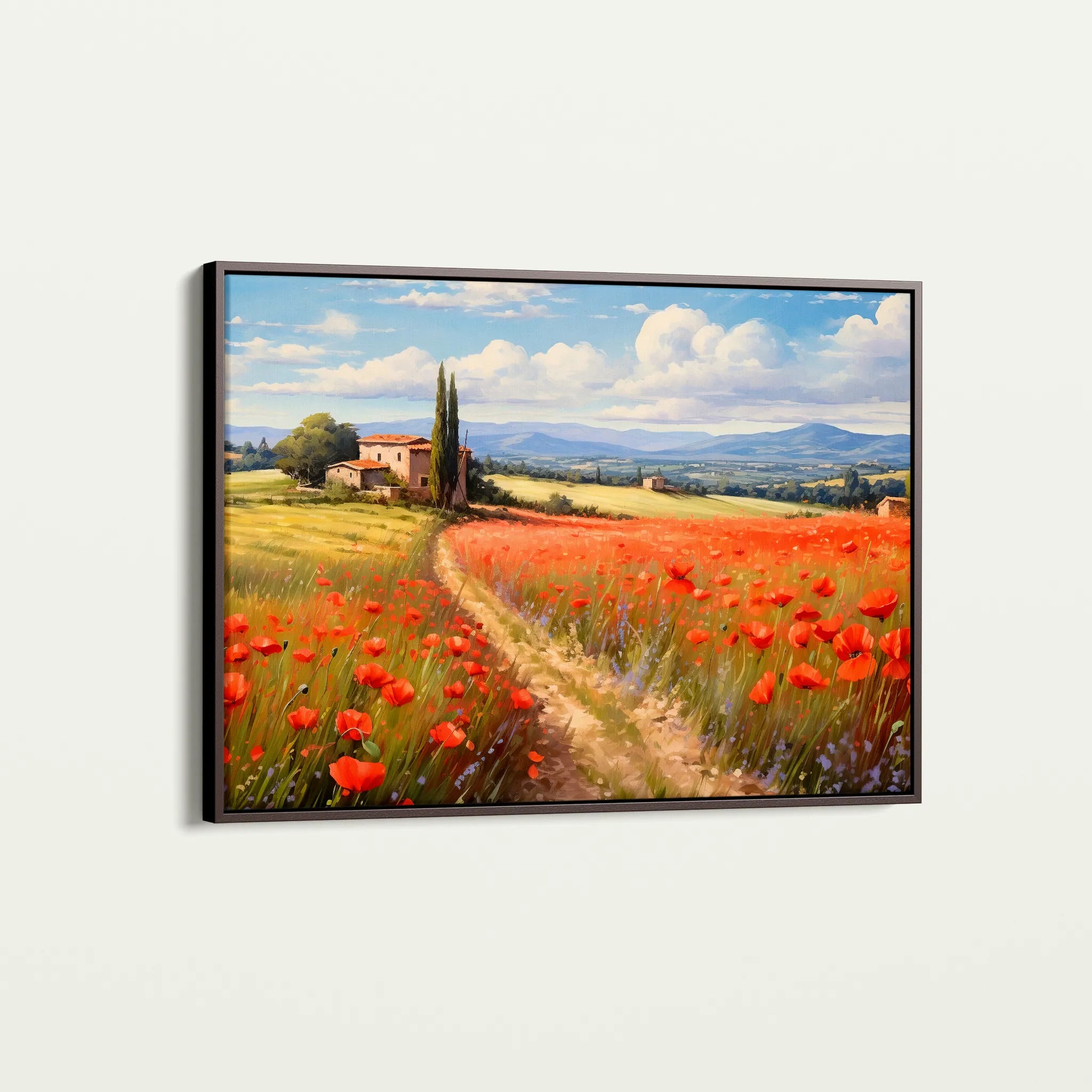 Landscape 113 Canvas Art 18" x 24" / 45 x 60 cm / Black