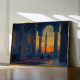Orientalist 113 Canvas Art 18" x 24" / 45 x 60 cm / Black