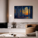 Orientalist 113 Canvas Art 18" x 24" / 45 x 60 cm / Black