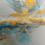 Abstract 1130 Canvas Art 16" x 16" / 40 x 40 cm / Black