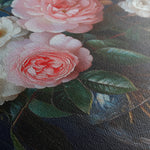 Floral 1132 Canvas Art 18" x 24" / 45 x 60 cm / Black