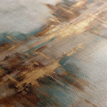Abstract 1133 Canvas Art 60 x 60 cm / Black