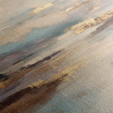 Abstract 1134 Canvas Art 16" x 16" / 40 x 40 cm / Black