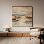Abstract 1134 Canvas Art 60 x 60 cm / Black